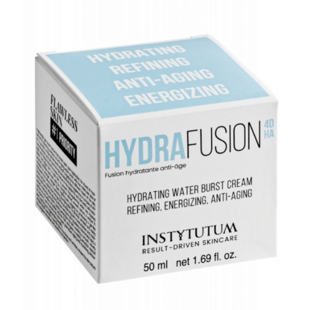 Зволожуючий гель - крем з 4 видами гіалуронової кислоти - Instytutum HydraFusion 4D Hydrating Water Burst Cream фото 3