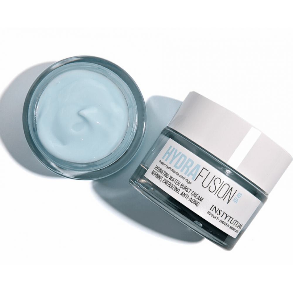 Зволожуючий гель - крем з 4 видами гіалуронової кислоти - Instytutum HydraFusion 4D Hydrating Water Burst Cream фото 6