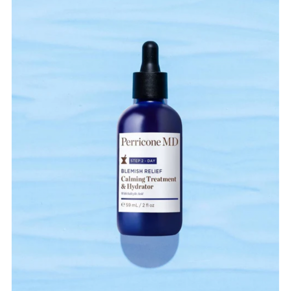 Денна зволожуюча сироватка для шкіри, схильної до висипань - Perricone MD Blemish Relief Calming Treatment & Hydrator фото 4