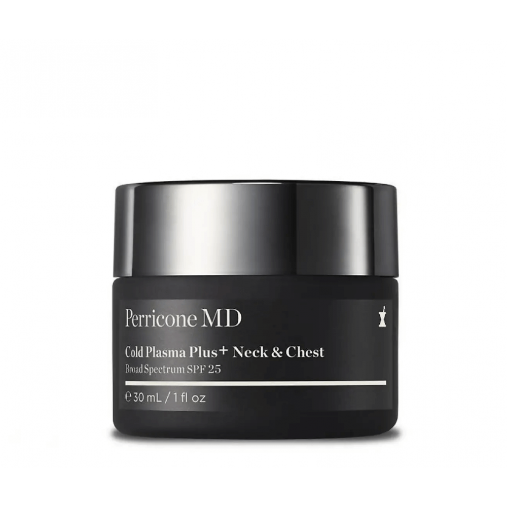 Антивозрастной крем-сыворотка для шеи и груди с широким спектром SPF 25 - Perricone MD Cold Plasma + Neck & Chest фото 2