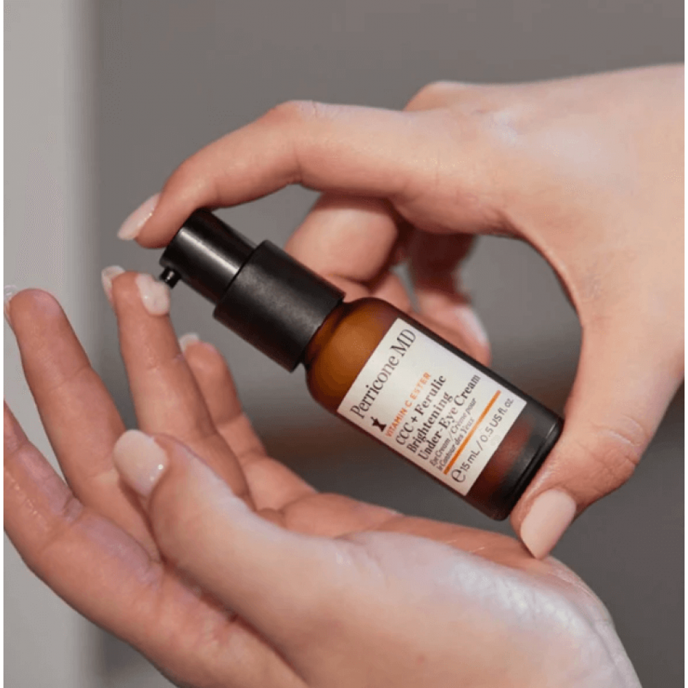 Крем навколо очей освітлюючий - Perricone MD Vitamin C ССС+Ferulic Brightening Under Eye Cream фото 4