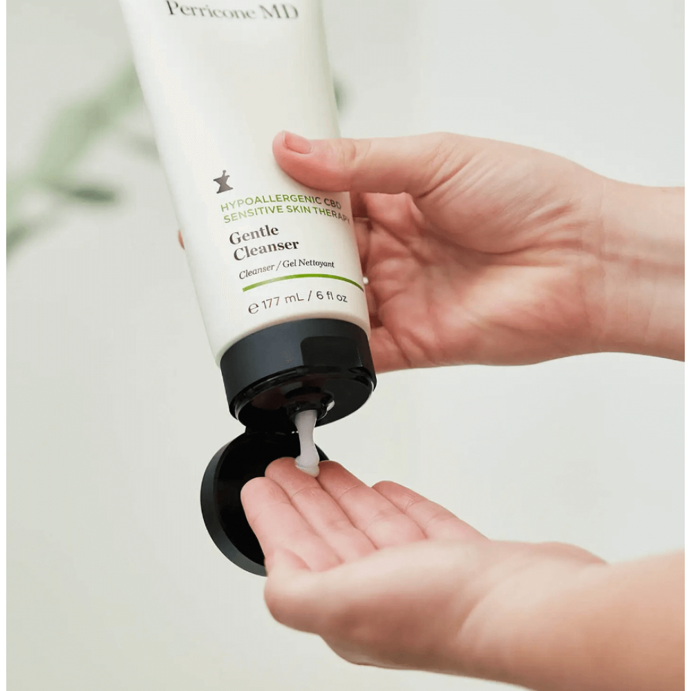 Очищуючий гель для чутливої шкіри - Perricone MD Hypoallergenic CBD Sensitive Skin Therapy Gentle Cleanser фото 5
