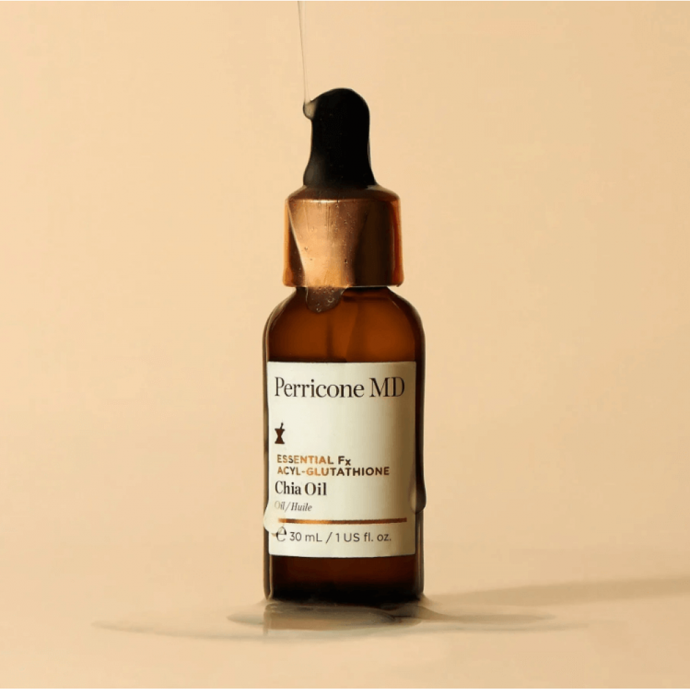 Поживна олія для обличчя з екстрактом чіа та ацилглутатіоном - Perricone MD Essential Fx Chia Facial Oil фото 4