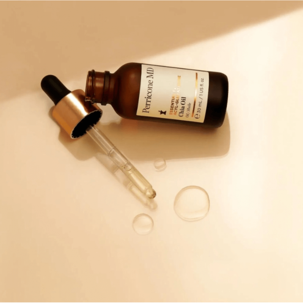 Поживна олія для обличчя з екстрактом чіа та ацилглутатіоном - Perricone MD Essential Fx Chia Facial Oil фото 3