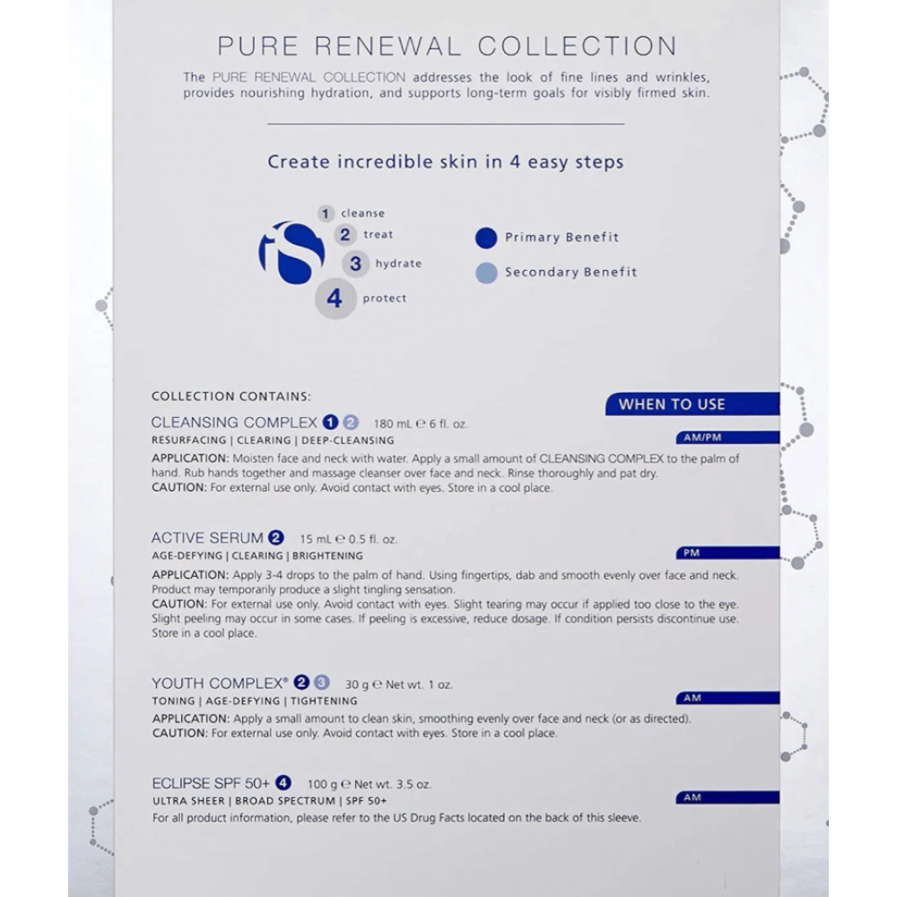 Набор интенсивного омоложения кожи - iS Clinical Pure Renewal Collection фото 3