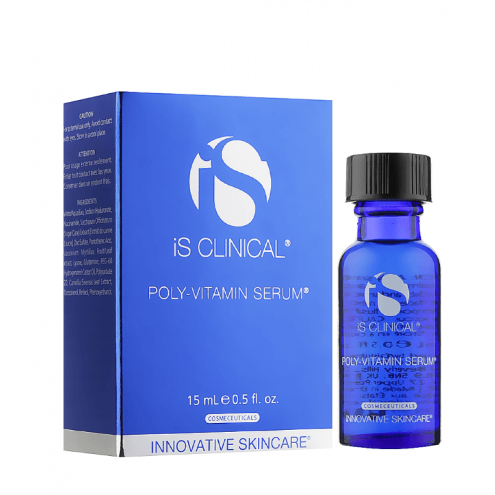 Витаминно-антиоксидантная сыворотка для лица - iS Clinical Poly-Vitamin Serum - Фото 1