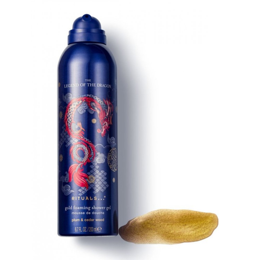Гель-пена для душа - Rituals The Legend Of The Dragon Gold Foaming Shower Gel  фото 2