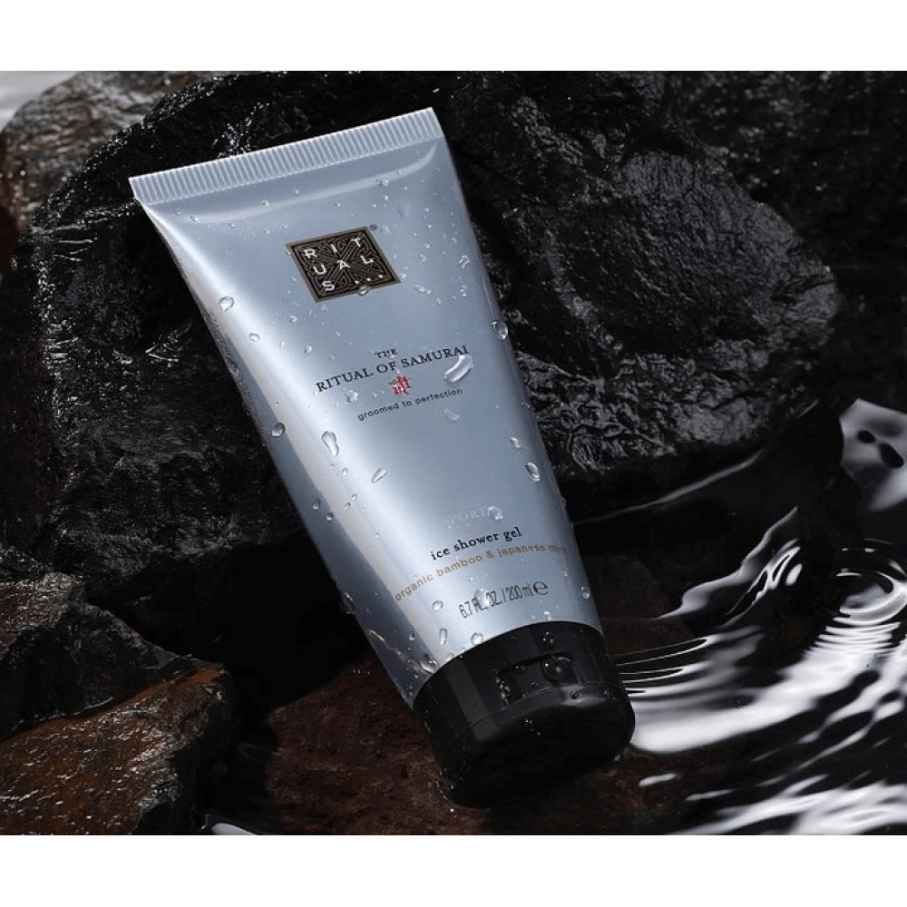 Охлаждающий гель для душа - Rituals The Ritual Of Samurai Sport Ice Shower Gel фото 2