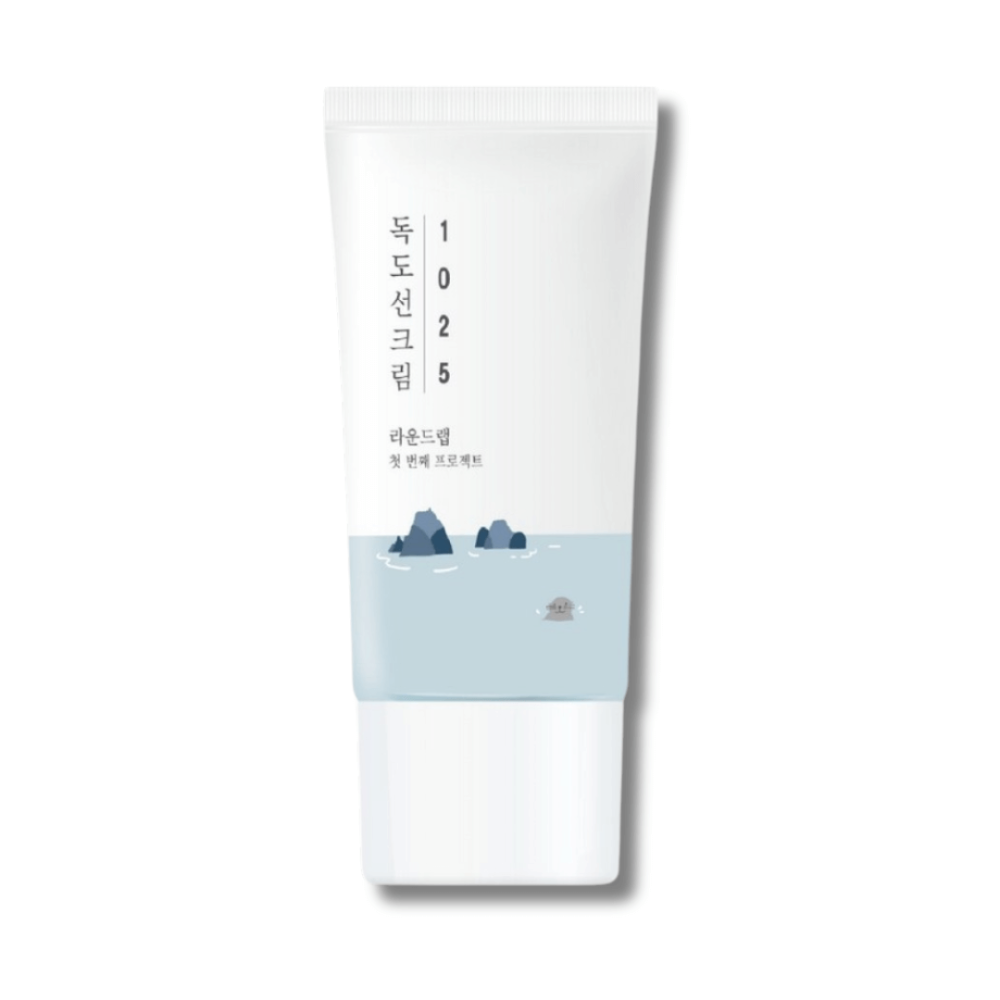 Сонцезахисний крем з морською водою - Round Lab 1025 Dokdo Sunscreen SPF 50+ PA++++ - Фото 1