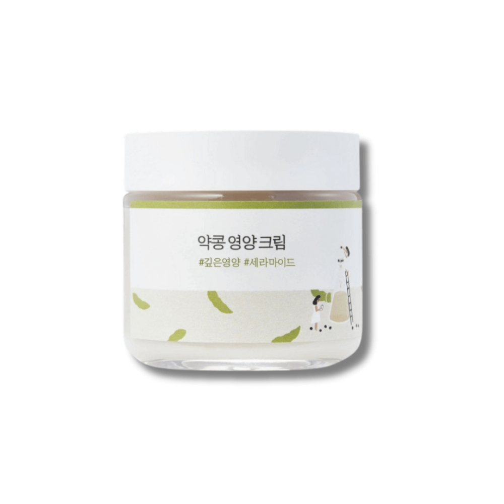 Поживний крем з екстрактом чорних соєвих бобів - Round Lab Soybean Nourishing Cream - Фото 1