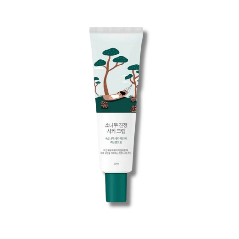 Заспокійливий крем з екстрактом голок сосни - Round Lab Pine Calming Cica Cream - Фото 1