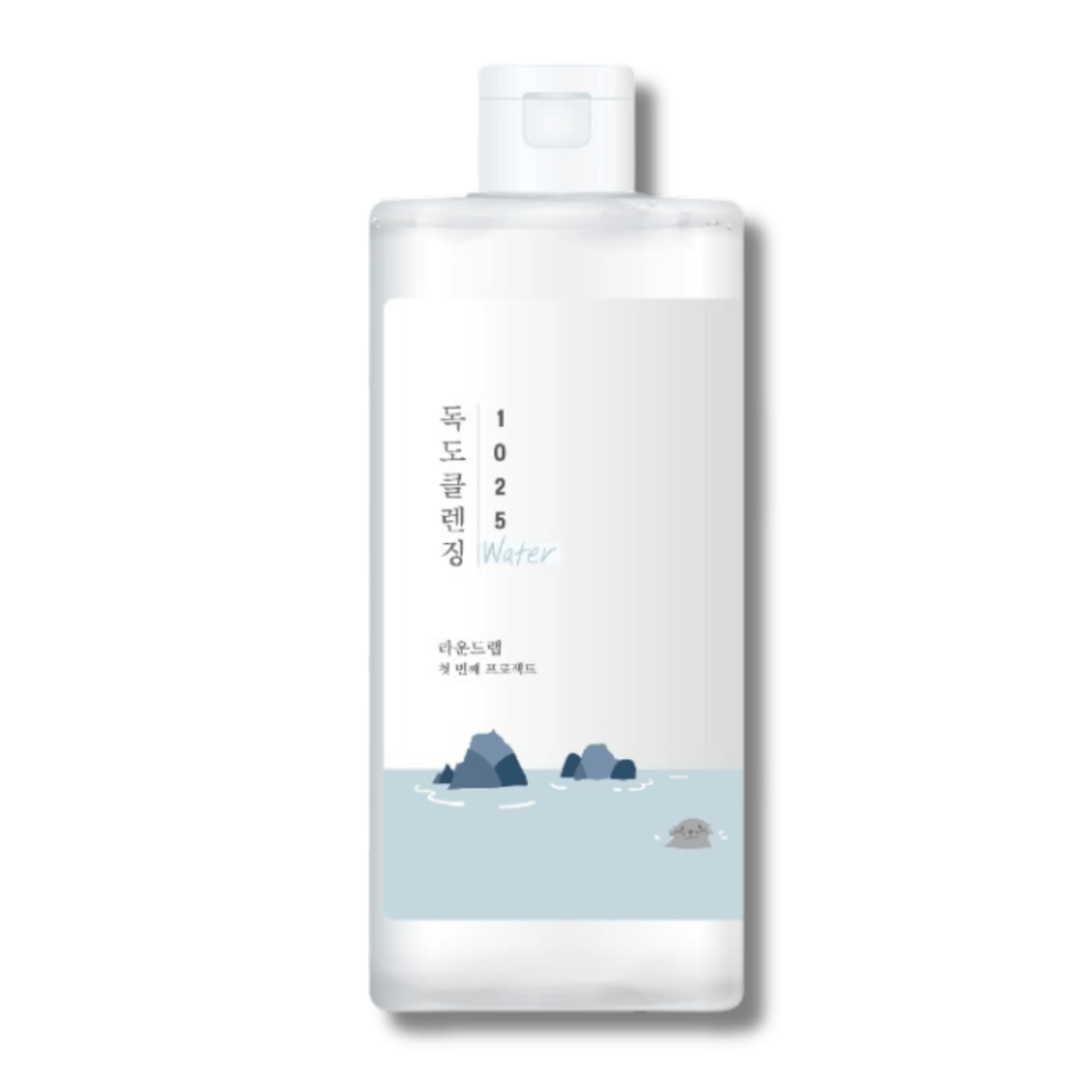 Очищающая вода для кожи лица - Round Lab 1025 Dokdo Cleansing Water - Фото 1