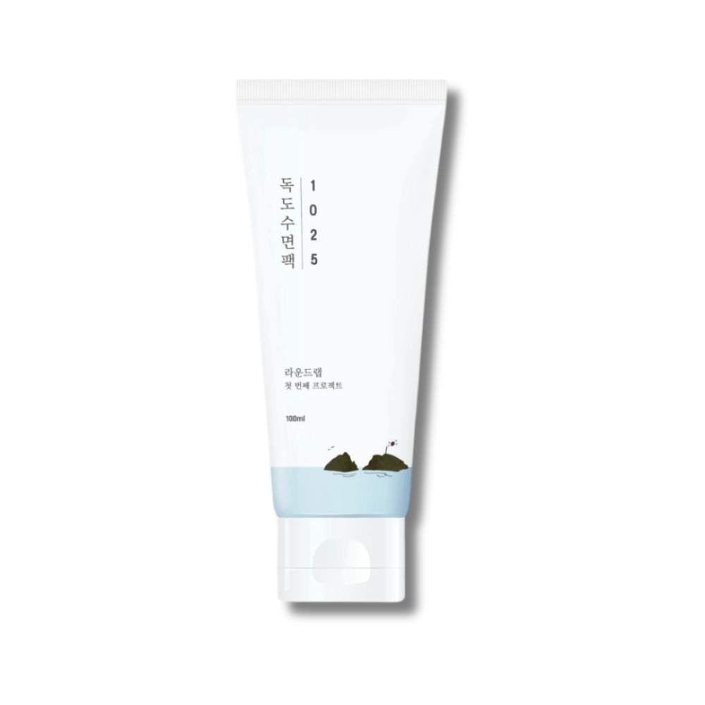 Зволожуюча нічна маска - Round Lab 1025 Dokdo Sleeping Pack - Фото 1