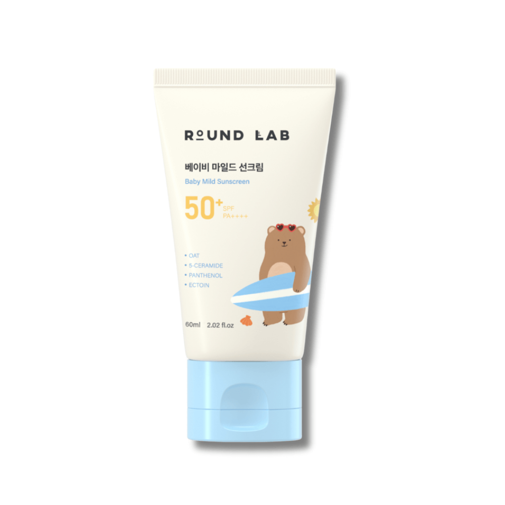Дитячий сонцезахисний крем - Round Lab Baby Mild Sunscreen - Фото 1