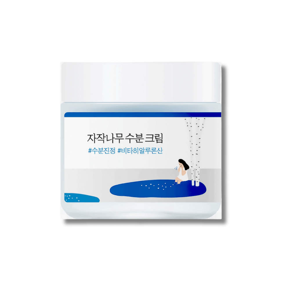 Зволожуючий крем з березовим соком для всіх типів шкіри - Round Lab Birch Juice Moisturizing Cream - Фото 1