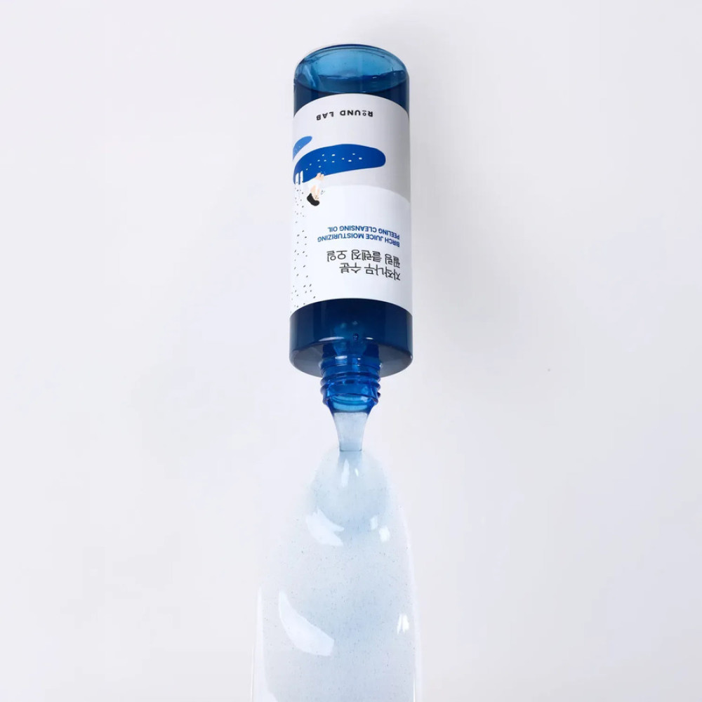 Гидрофильное масло с берёзовым соком - Round Lab Birch Juice Moisturizing Peeling Cleansing Oil фото 3