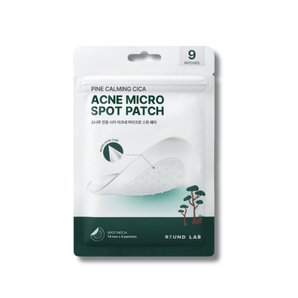 Мікроголкові патчі проти прищів - Round Lab Pine Calming Cica Acne Micro Spot Patch - Фото 1