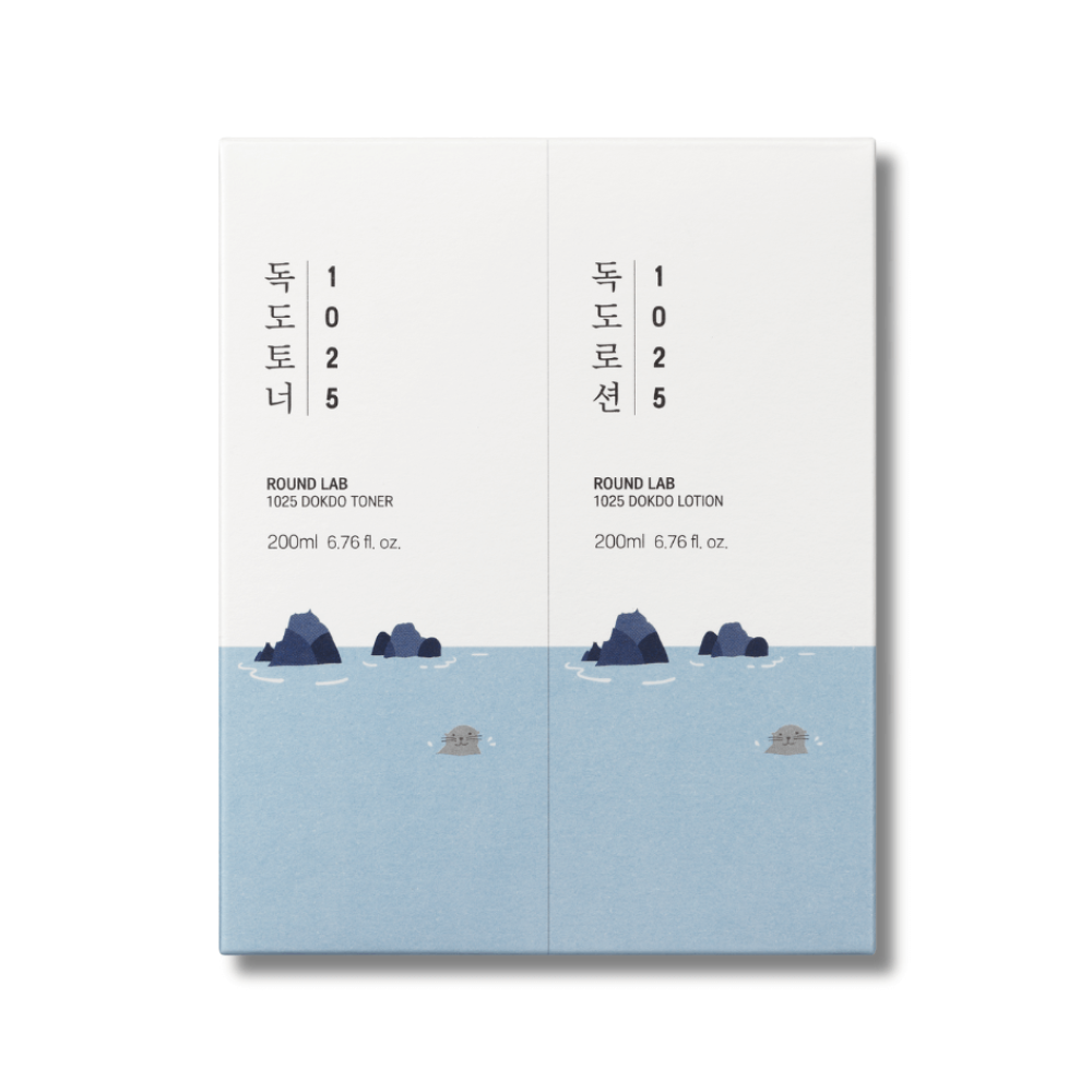 Набір - Round Lab 1025 Dokdo Toner Lotion Special Set - Фото 1