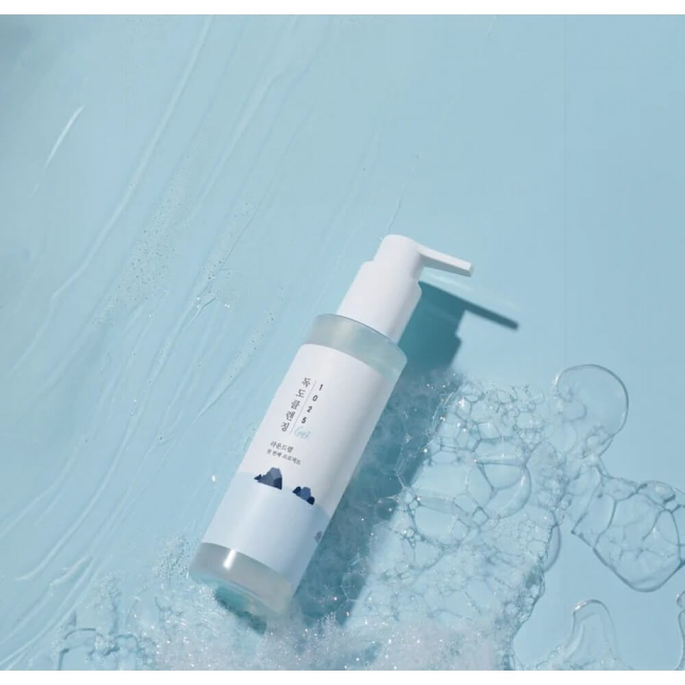 Очищающий гель с морской водой - Round Lab 1025 Dokdo Cleansing Gel фото 3