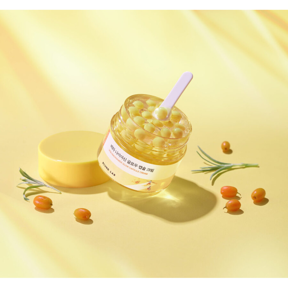 Осветляющий крем с капсулами - Round Lab Vita Niacinamide Glow Capsule Cream фото 3