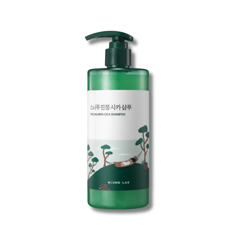 Заспокійливий шампунь з екстрактом голок сосни - Round Lab Pine Calming Cica Shampoo - Фото 1