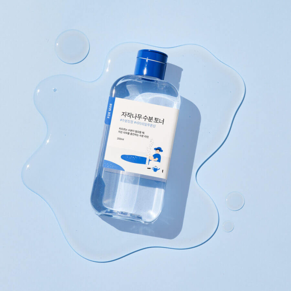 Зволожувальний тонер для чоловіків - Round Lab For Men Birch Juice Moisturizing Toner фото 2