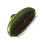 Компактная массажная щетка для волос и кожи головы "Parfaite Green" - S-Heart-S Scalp Brush Parfaite Green - Фото 2