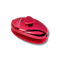 Компактна масажна щітка для волосся та шкіри голови "Parfaite Red" - S-Heart-S Scalp Brush Parfaite Red