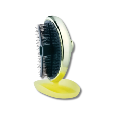 Компактна масажна щітка для волосся та шкіри голови "Parfaite Yellow" - S-Heart-S Scalp Brush Parfaite Yellow