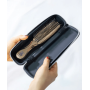 Компактний захисний чохол для щіток з довгою ручкою - S-Heart-S Black Long Comb Case - Фото 3
