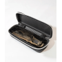 Компактний захисний чохол для щіток з короткою ручкою - S-Heart-S Black Short Comb Case - Фото 3