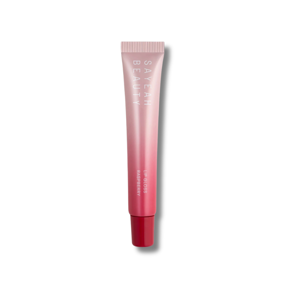 Малиновый блеск для губ - Sayeah Beauty CBD Lip Gloss Raspberry фото