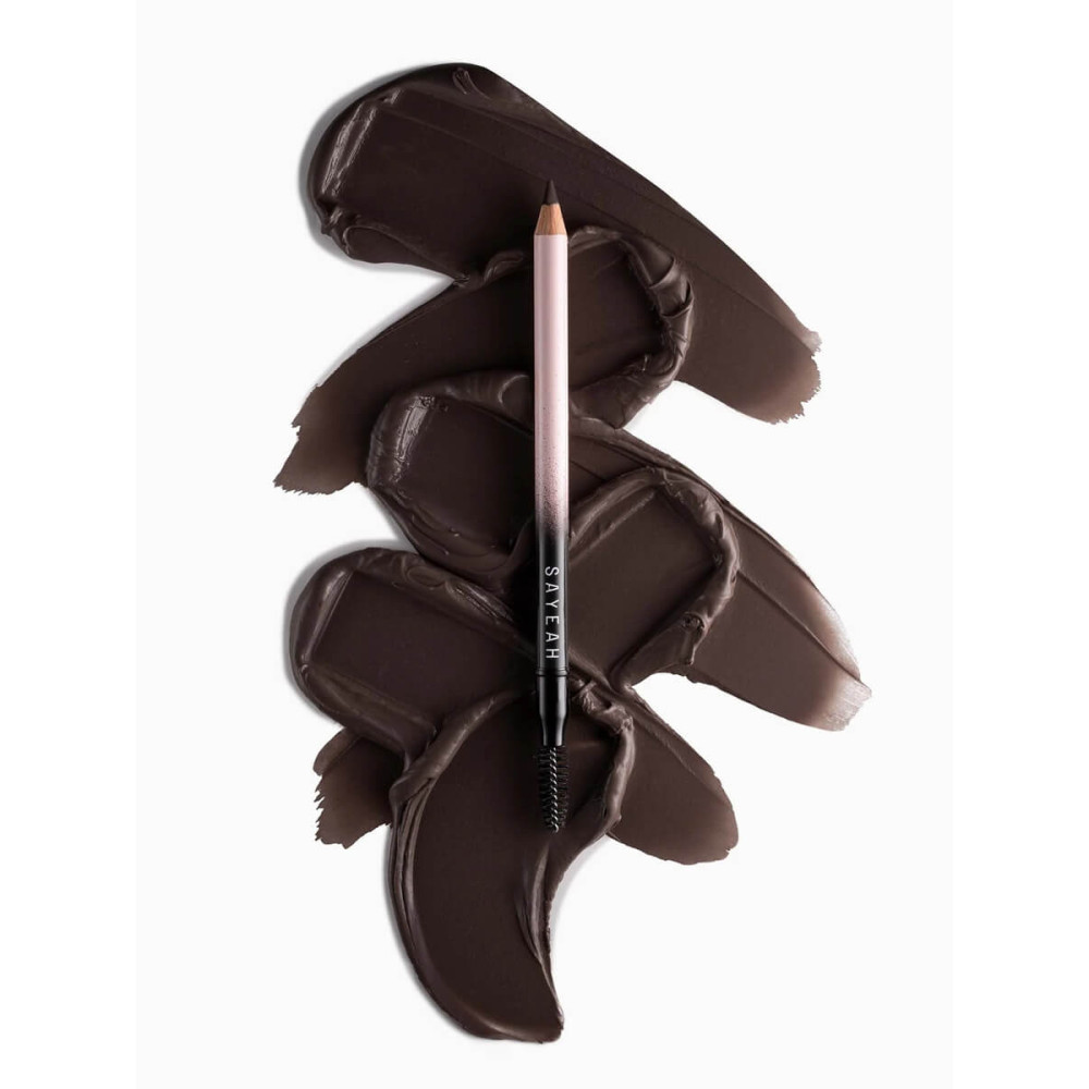 Олівець для брів "Dark Brown" - Sayeah Beauty Eyebrow Pencil Dark Brown фото 2
