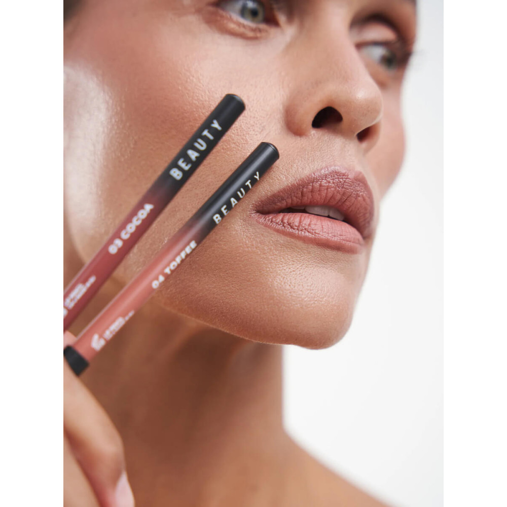 Олівець для губ "Cocoa" - Sayeah Beauty Lip Pencil 03 Cocoa фото 3