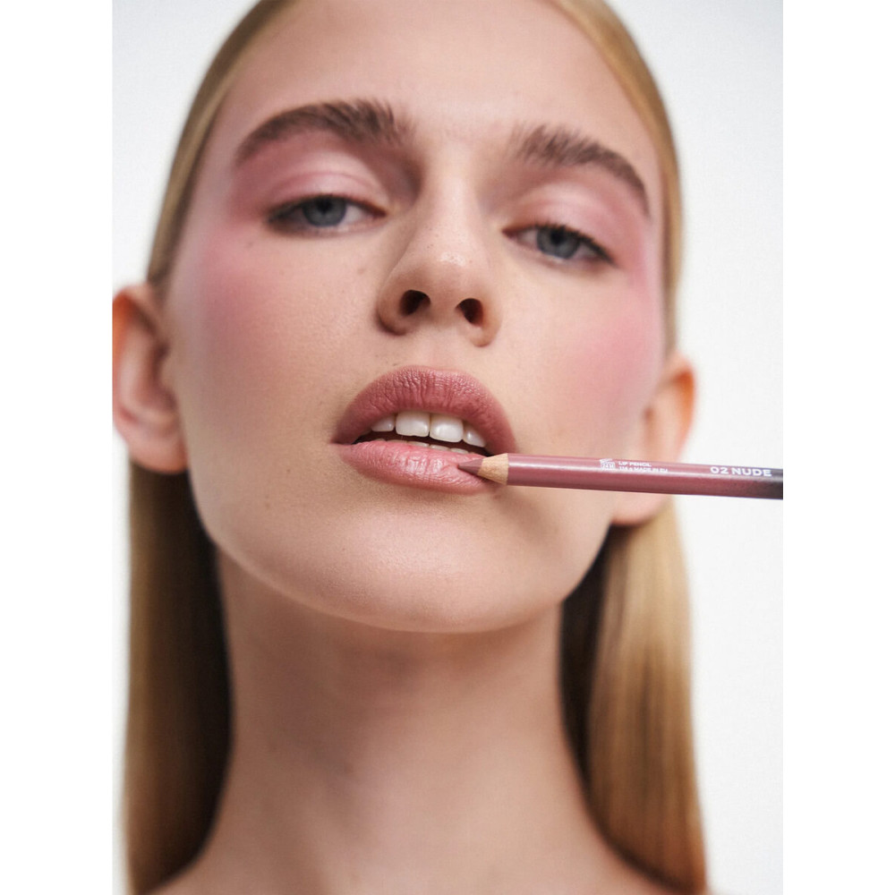 Олівець для губ "Nude" - Sayeah Beauty Lip Pencil 02 Nude фото 3