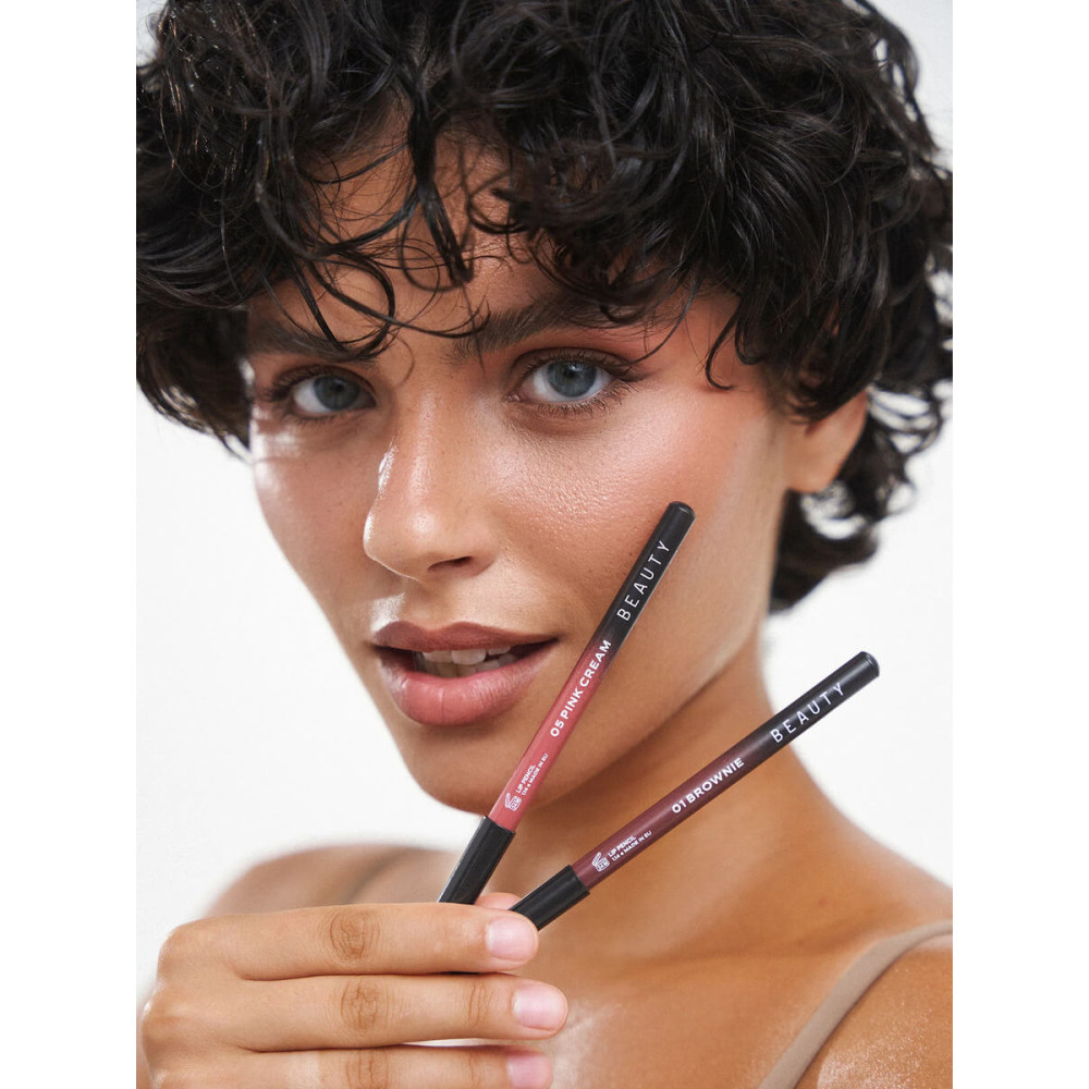 Олівець для губ "Pink Cream" - Sayeah Beauty Lip Pencil 05 Pink Cream фото 3