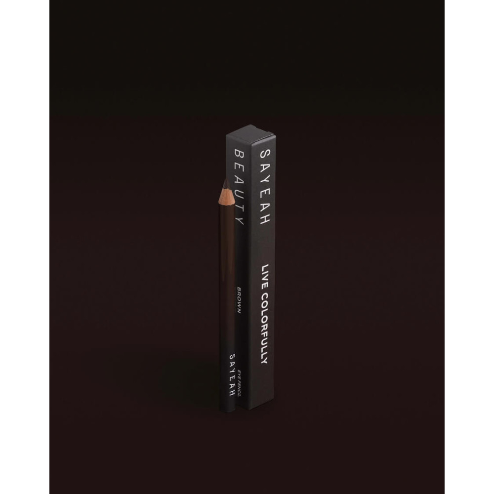 Олівець для очей "Brown" - Sayeah Beauty Eye Pencil Brown фото 3