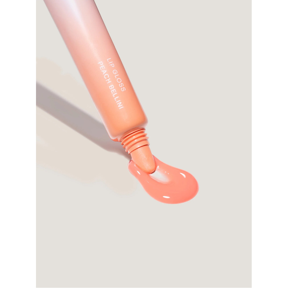 Персиковий блиск для губ - Sayeah Beauty CBD Lip Gloss Peach Bellini фото 3