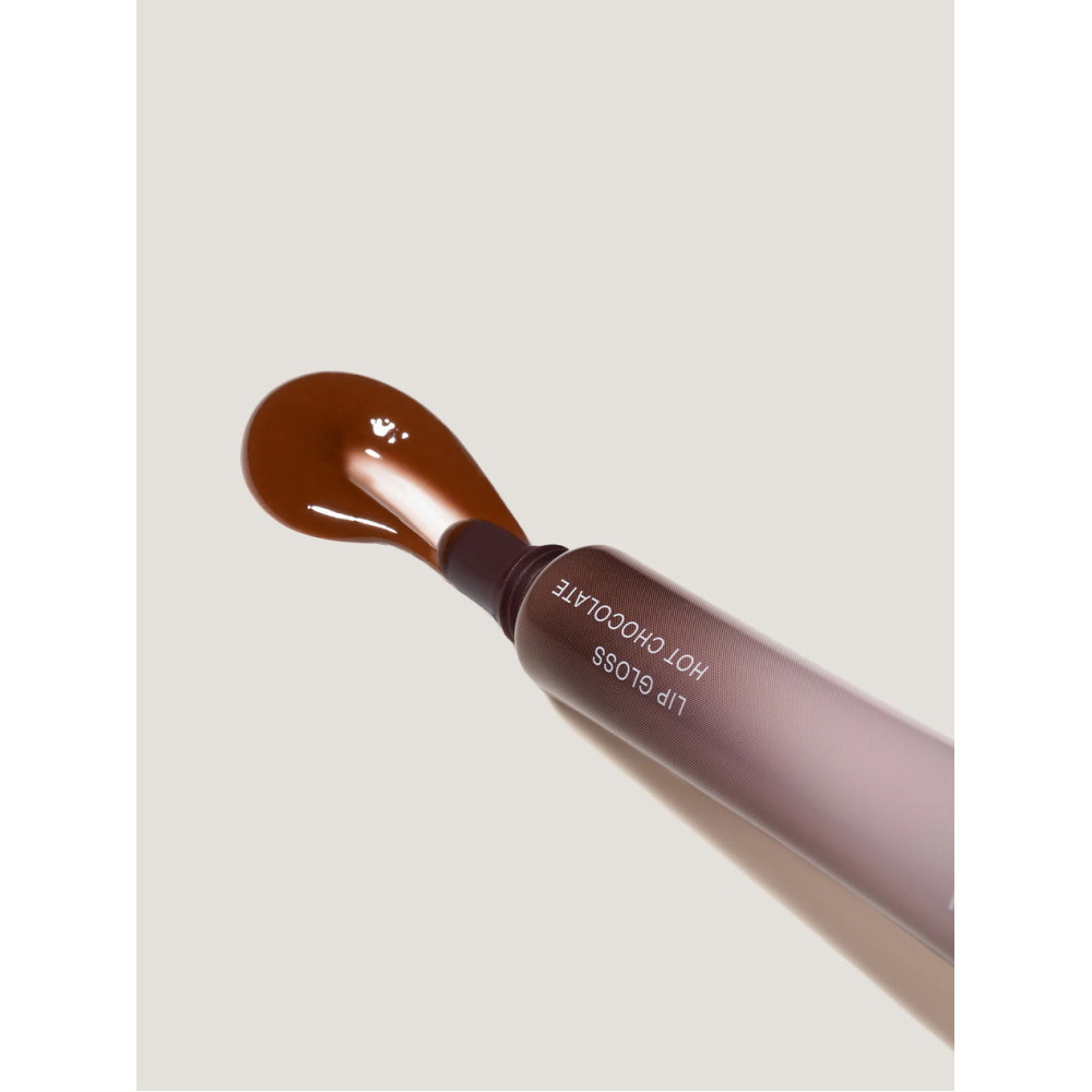 Шоколадний блиск для губ - Sayeah Beauty CBD Lip Gloss Hot Chocolate фото 3