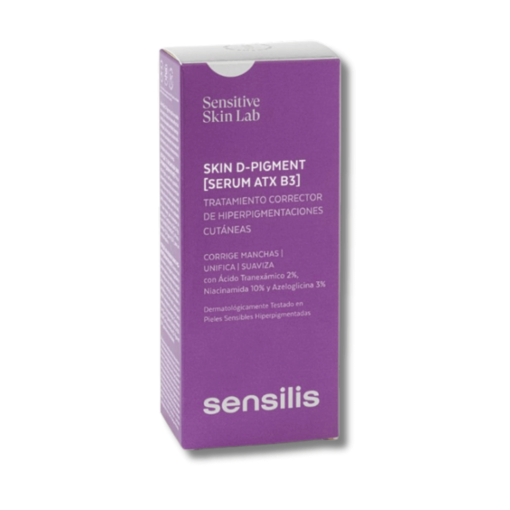 Депигментирующая сыворотка с транексамовой кислотой и ниацинамидом - Sensilis Skin Dpgment Serum ATX B3 - Фото 1
