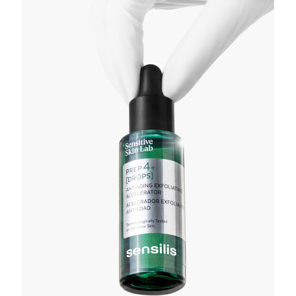 Антивікова відлущувальна сироватка - Sensilis Prep 4+ [Drops] Anti-Aging Exfoliator Accelerator фото 3