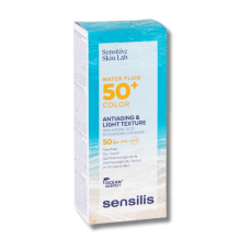 Солнцезащитный антивозрастный флюид с тоном - Sensilis Waterfluide 50+ Color