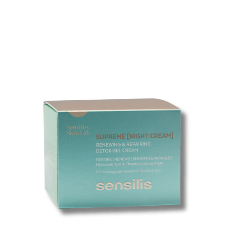 Ночной восстанавливающий крем-гель для лица - Sensilis Supreme Renewal Night Cream - Фото 1