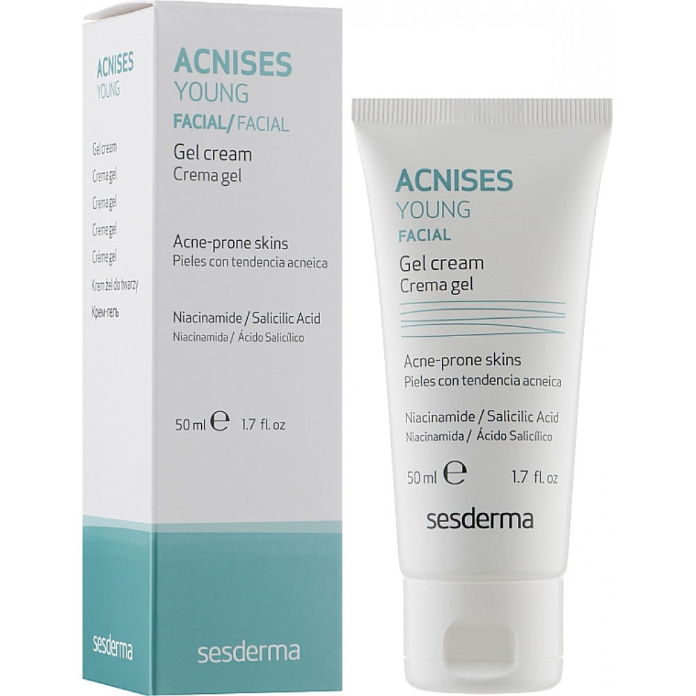 Крем-гель для молодої проблемної шкіри - Sesderma Acnises Young Gel Cream - Фото 1