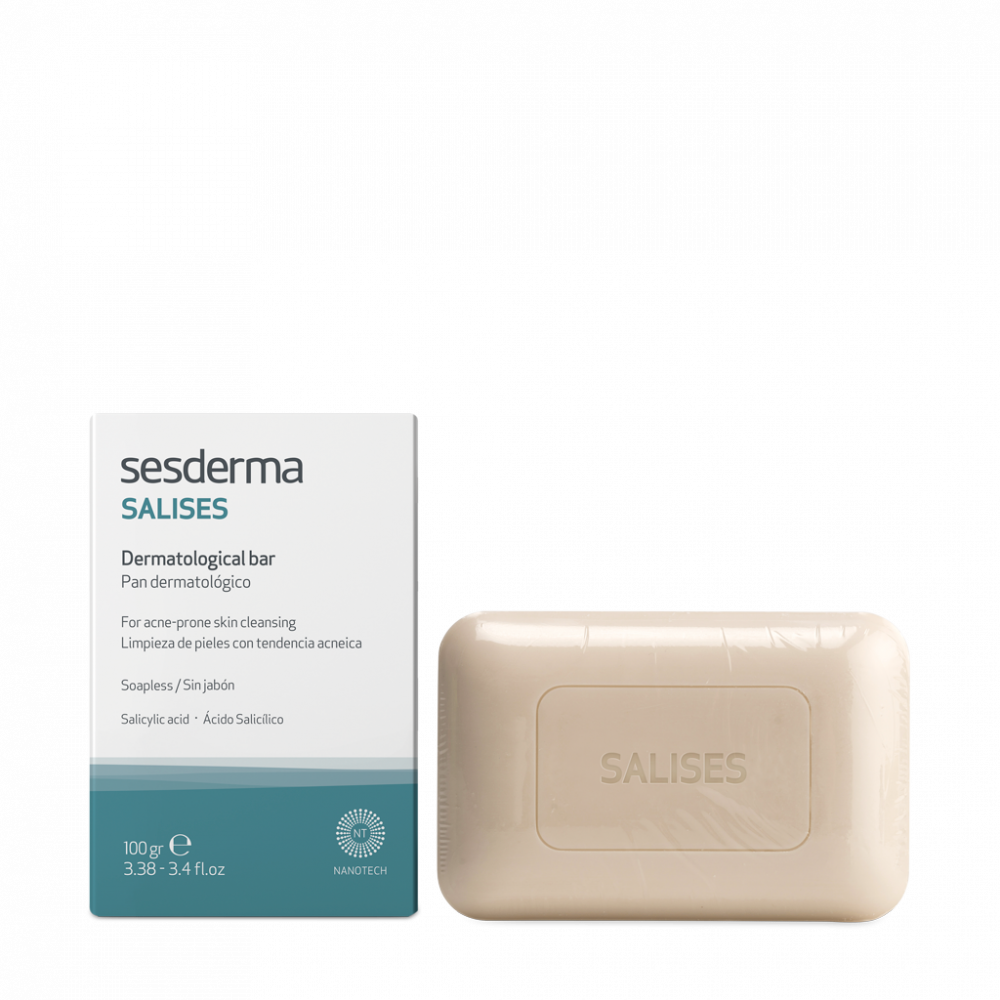 Дерматологічне мило - SeSDerma Salises Dermatological Soap Bar - Фото 1
