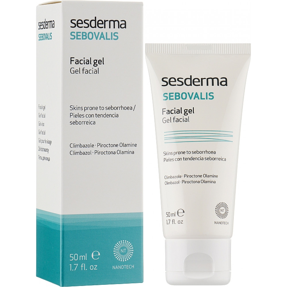 Гель для обличчя - SeSDerma Sebovalis Facial Gel - Фото 1