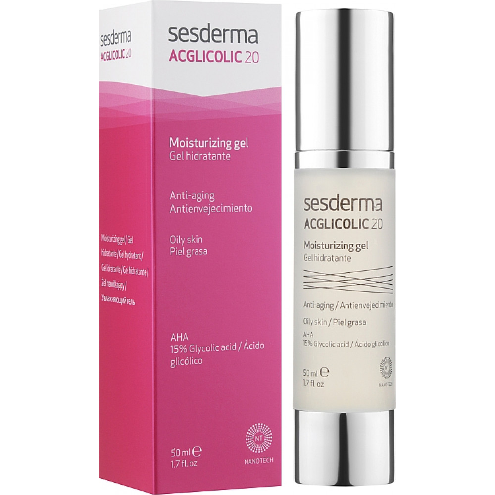 Зволожуючий гель - Sesderma Acglicolic 20 Moisturizing Gel - Фото 1