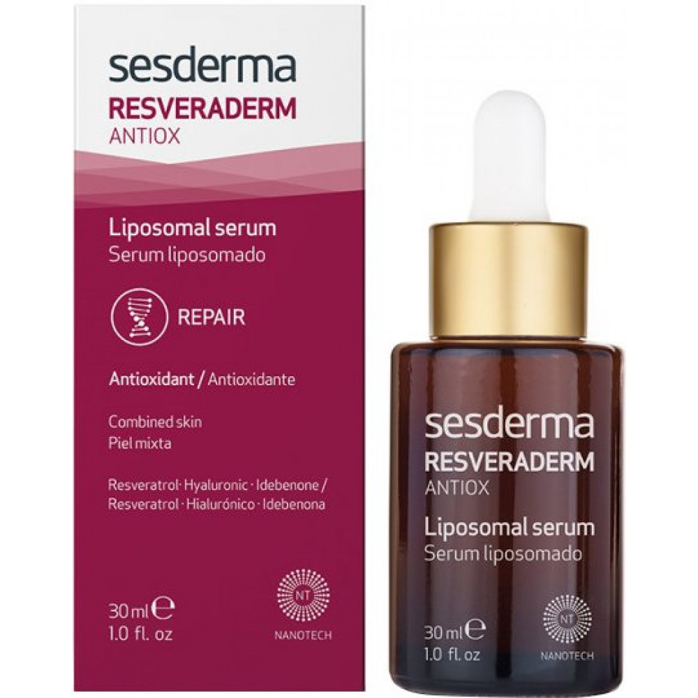 Ліпосомальна сироватка - Sesderma Resveraderm Antiox Serum - Фото 1