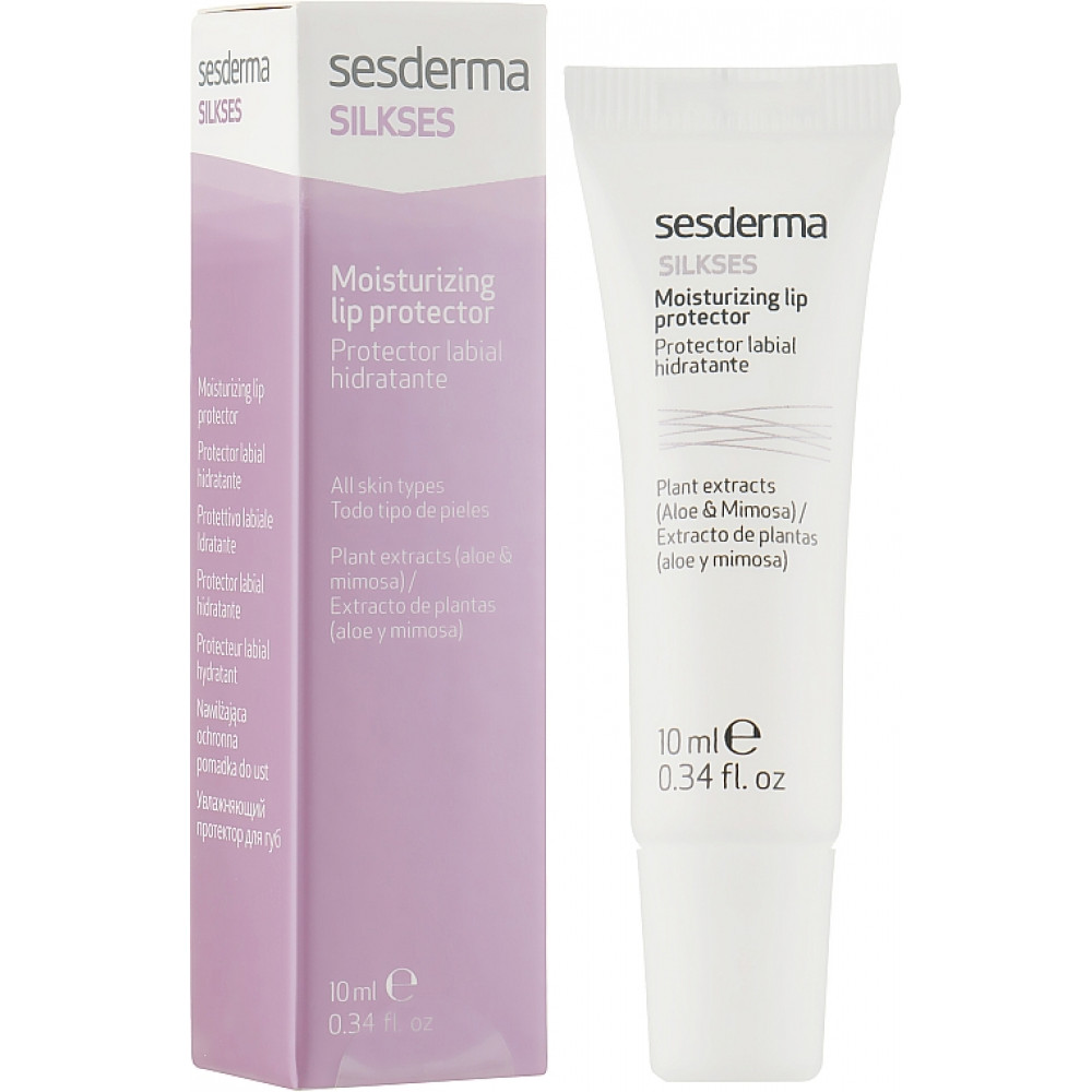 Захисний зволожуючий бальзам для губ - Sesderma Silkses Lip Protector