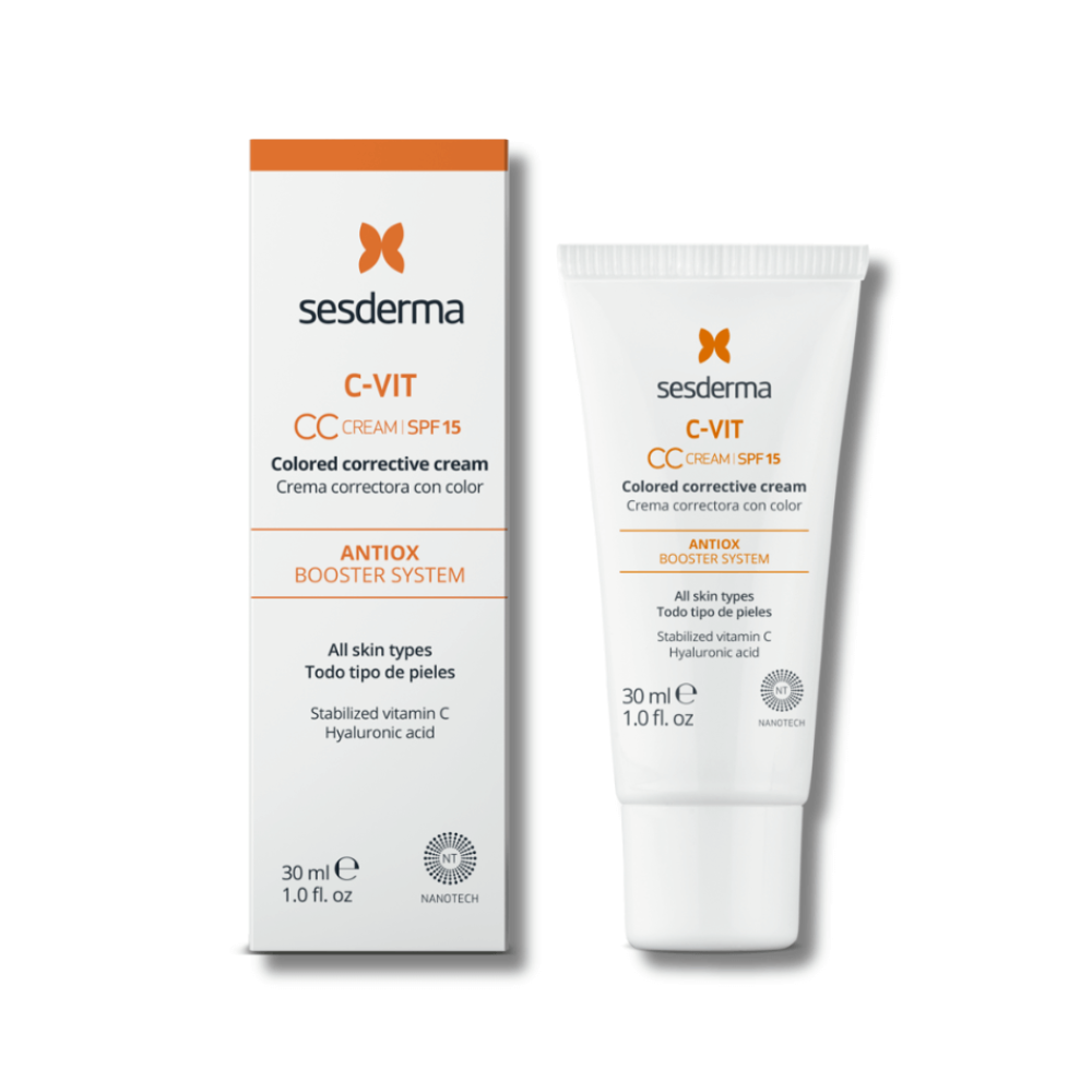 CC-крем для обличчя SPF 15 - Sesderma C-Vit CC Cream SPF 15 - Фото 1